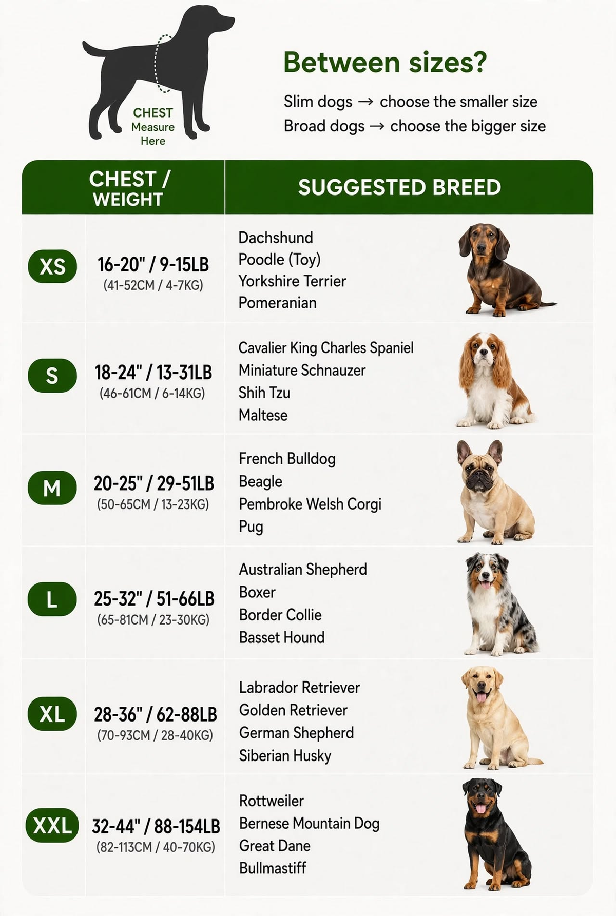 Size guide